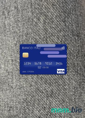 Argentina Banco Itaú wygląd zdjęcia karty wizowej skan PSD + zdjęcie